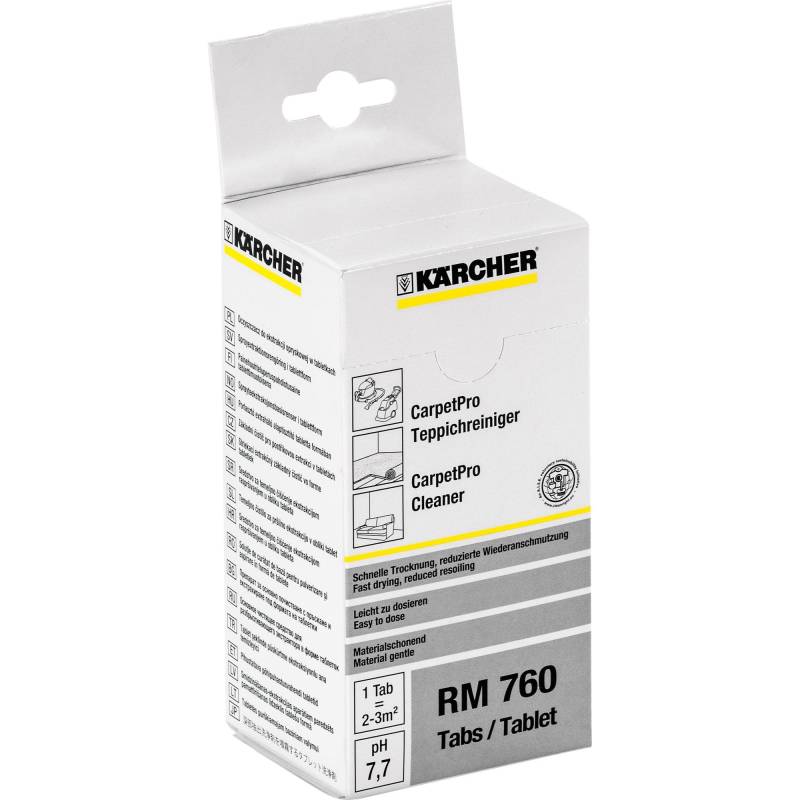 CarpetPro Teppichreiniger RM 760 Tabs, Reinigungsmittel von Karcher