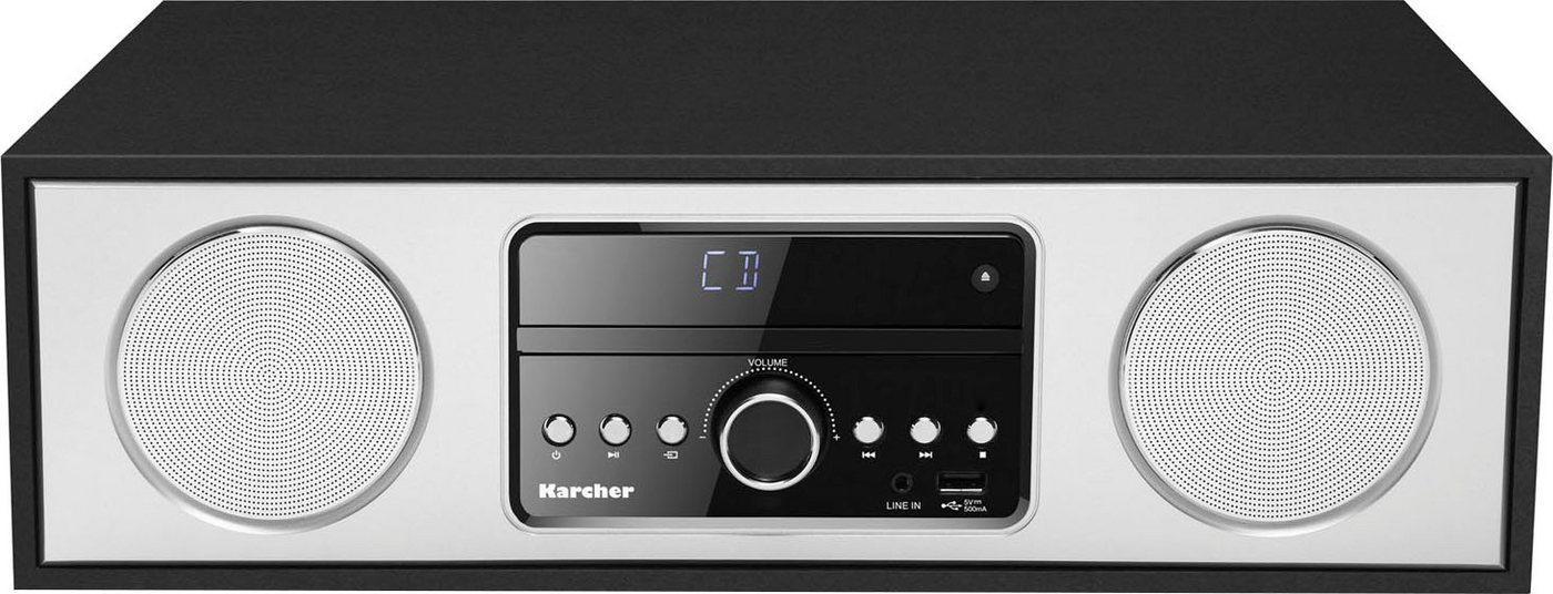 Karcher DAB 4500CD Digitalradio (DAB) (Digitalradio (DAB), FM-Tuner mit RDS, UKW mit RDS, 30 W) von Karcher