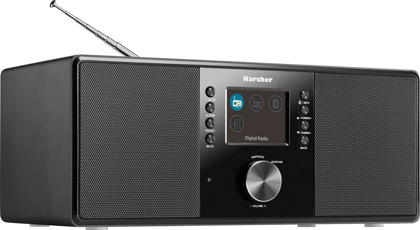 Karcher DAB 5000+ Digitalradio (DAB) (Digitalradio (DAB), FM-Tuner, UKW mit RDS, 10 W) von Karcher