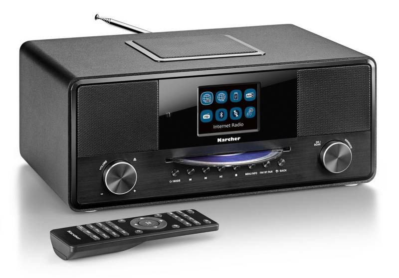 Karcher DAB 9000CDi Internet-Radio (2.1-Kanal-System) von Karcher