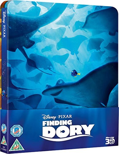 Findet Dorie 3D+2D Steelbook ohne deutschen Ton,Finding Dory 3D+2D, Steelbook,Blu-ray, Zavvi exklusiv, Uncut, Regionfree, 3 Discs von Karcusiny