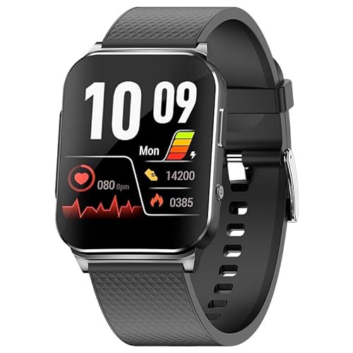 Kardena Care Pro 2 Gesundheitsuhr GPS IP68 wasserdicht für Android und iOS - Smartwatch mit Blutdruckmessung Blutsauerstoffmessung EKG Pulsmesser Vorhofflimmern Schrittzähler - Fitness Tracker von Kardena