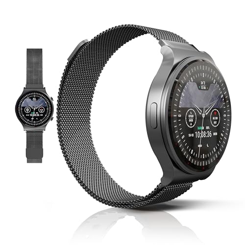 Kardena Care Pro 2 Gesundheitsuhr GPS IP68 wasserdicht für Android und iOS - Smartwatch mit Blutdruckmessung Blutsauerstoffmessung EKG Pulsmesser Vorhofflimmern Schrittzähler - Fitness Tracker Kardena Care Pro 2 Gesundheitsuhr GPS IP68 wasserdicht für Android und iOS - Smartwatch mit Blutdruckmessung Blutsauerstoffmessung EKG Pulsmesser Vorhofflimmern Schrittzähler - Fitness Tracker von Kardena