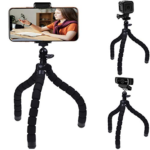Kare & Kind Flexibles Stativ-Kit im Oktopus-Stil - Smartphone- und Webcam-Halterung, für Fotografie, Vlogging, Streaming, Videoanrufe, Online-Vorlesungen - auch mit Digitalkameras und Action-Kameras Kare & Kind Flexibles Stativ-Kit im Oktopus-Stil - Smartphone- und Webcam-Halterung, für Fotografie, Vlogging, Streaming, Videoanrufe, Online-Vorlesungen - auch mit Digitalkameras und Action-Kameras von Kare & Kind