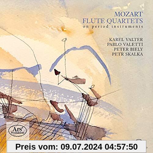 Mozart: Flute Quartets on Period Instruments K 285, 285 A, 285 B, 398 B, 298 von Karel Valter (Traversflöte)