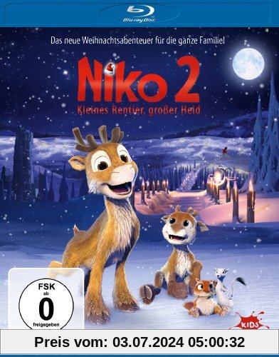 Niko 2 - Kleines Rentier, großer Held [Blu-ray] von Kari Juusonen