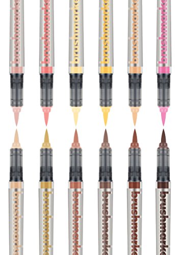 KARIN Brushmarker PRO Skin Colours set, 12 Farben von Karin