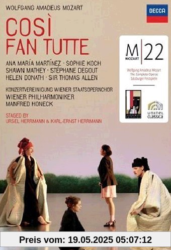 Wolfgang Amadeus Mozart - Cosi fan tutte (2 DVDs) von Karl-Ernst Herrmann