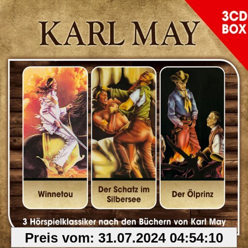 Karl May: Hörspielklassiker - 3-CD Hörspielbox von Karl May