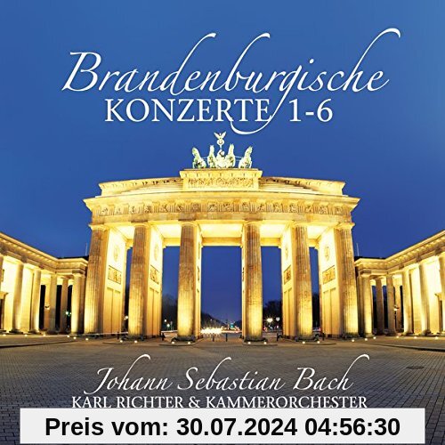Brandenburgische Konzerte 1-6 von Karl Richter Kammerorchester