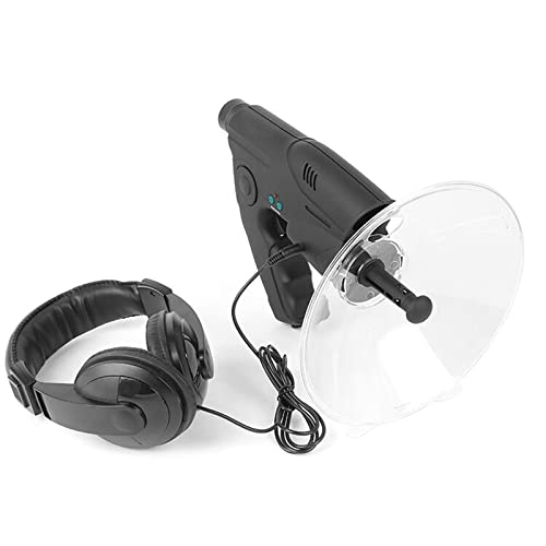 Parabolic Sound Collecting Dish 8X Monokular mit Kopfhörer-Sound-Verstärker-Hörgerät für die Vogelbeobachtung über große Entfernungen und das Hören von Vogelhörgeräten im Freien von Karlak