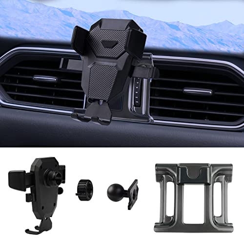 Karltys KFZ-Handyhalterung für Mazda CX-5 2017–2025, Zubehör, CX5, Handyhalterung, Lüftungsschlitz-Halterung für 10,2-17,8 cm (4-7 Zoll) Handys, freihändig, dick, hüllenfreundlich, Handy-Ständer Karltys KFZ-Handyhalterung für Mazda CX-5 2017–2025, Zubehör, CX5, Handyhalterung, Lüftungsschlitz-Halterung für 10,2-17,8 cm (4-7 Zoll) Handys, freihändig, dick, hüllenfreundlich, Handy-Ständer von Karltys