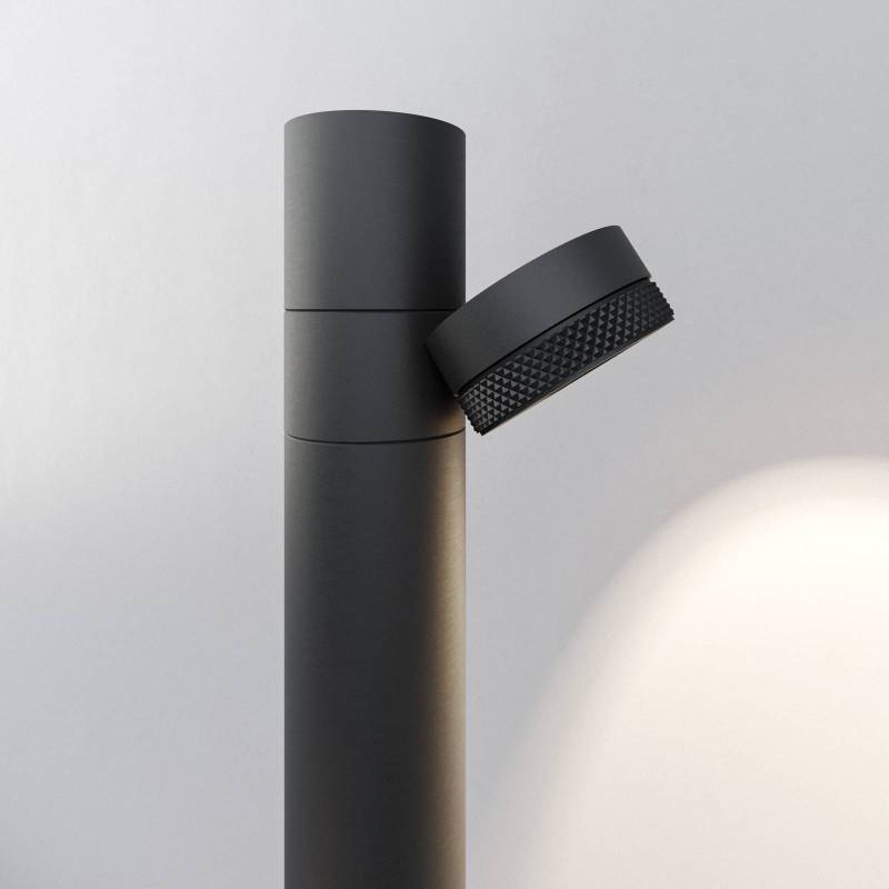 Karman LED-Wegeleuchte Jaco, 54,3 cm, braun Aluminium 2-flg. von Karman