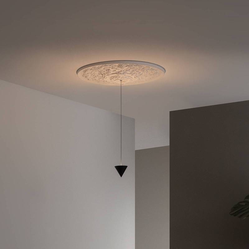 Karman Moonbloom LED-Hängeleuchte 1fl Ø75cm 2.700K von Karman