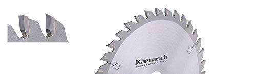 KARNASCH 111400120010 Kreissägeblatt aus Hartmetall, Hand- und Lamello-Kreissäge, Durchmesser 120 mm, Stärke 2,4/1,4 mm, Zähne 22 mm von Karnasch