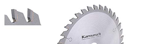 KARNASCH 111400180080 Kreissägeblatt aus Hartmetall, Hand- und Lamello-Kreissäge, 180 mm Durchmesser, 2,8/1,8 mm Stärke, 30 mm Borrir, 56 WZ von Karnasch