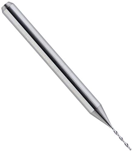 Karnasch 2203600060050 Mini-Bohrmaschine aus Hartmetall, 0,60 mm Schnittdurchmesser, 6,5 mm Schnittlänge, 39 mm Länge, 3,0 mm Schaftdurchmesser Karnasch 2203600060050 Mini-Bohrmaschine aus Hartmetall, 0,60 mm Schnittdurchmesser, 6,5 mm Schnittlänge, 39 mm Länge, 3,0 mm Schaftdurchmesser von Karnasch