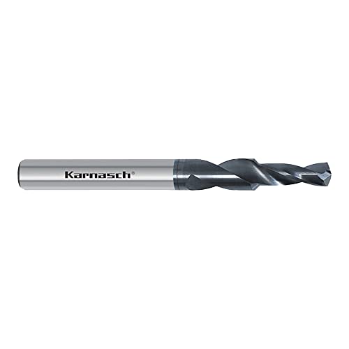 Karnasch 2203890350105 Hartmetall-Führungsbohrer, 142 °/90 °, 3,5 mm Schnittdurchmesser, 24 mm Schnittlänge, 62 mm Länge, 6,0 mm Schaftdurchmesser von Karnasch