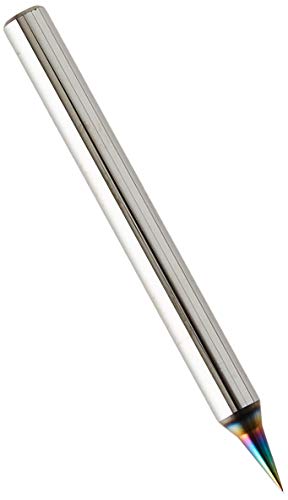 Karnasch 3062020006 Mikrofräser Hartmetall < 20 × D Schnitttiefe, 0,06 mm, Durchmesser des Schafts 4 mm, Länge 45 mm, Länge 0,06 mm von Karnasch