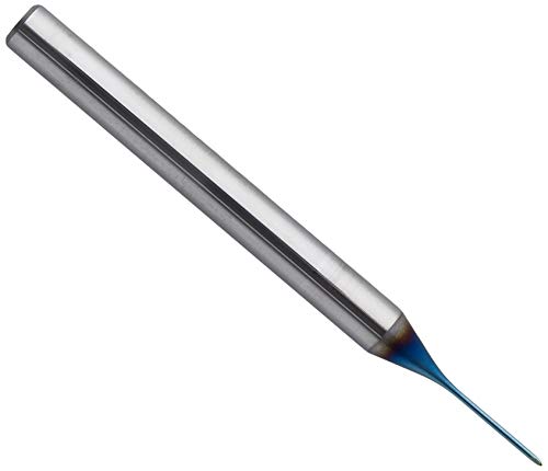 Karnasch 3062030060010080 Mikrofräser aus Hartmetall mit Winkelradius, < 15 × D Schnitttiefe, 0,6 mm Schnittdurchmesser, 0,10 mm Eckradius, 8 mm Länge, 4 mm M Karnasch 3062030060010080 Mikrofräser aus Hartmetall mit Winkelradius, < 15 × D Schnitttiefe, 0,6 mm Schnittdurchmesser, 0,10 mm Eckradius, 8 mm Länge, 4 mm M von Karnasch