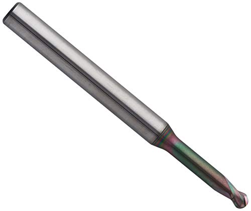 Karnasch 30620400200 Hartmetall-Mikrofräser mit 3D-Radius, 20 × D Schnitttiefe, 4,0 mm Schnittlänge, 2,0 mm Eckradius, 20 mm Länge, 6 mm Karnasch 30620400200 Hartmetall-Mikrofräser mit 3D-Radius, 20 × D Schnitttiefe, 4,0 mm Schnittlänge, 2,0 mm Eckradius, 20 mm Länge, 6 mm von Karnasch