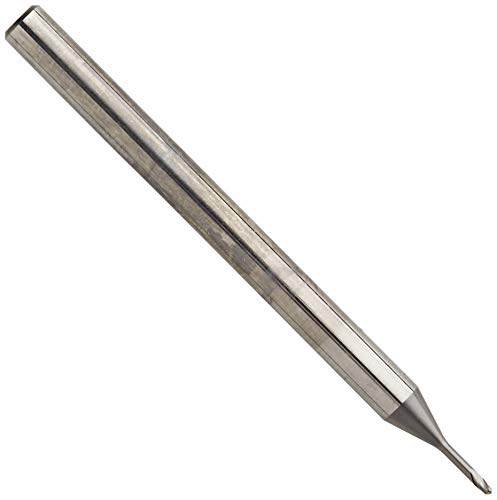 Karnasch 306213010005 Mikrofräse aus Hartmetall mit Kugelfront und geschliffenen Messern 2-25 × D, 1,0 mm, Schnittdurchmesser 0,5 mm, Radius der Ecke, 5 mm, Länge 4 mm Karnasch 306213010005 Mikrofräse aus Hartmetall mit Kugelfront und geschliffenen Messern 2-25 × D, 1,0 mm, Schnittdurchmesser 0,5 mm, Radius der Ecke, 5 mm, Länge 4 mm von Karnasch