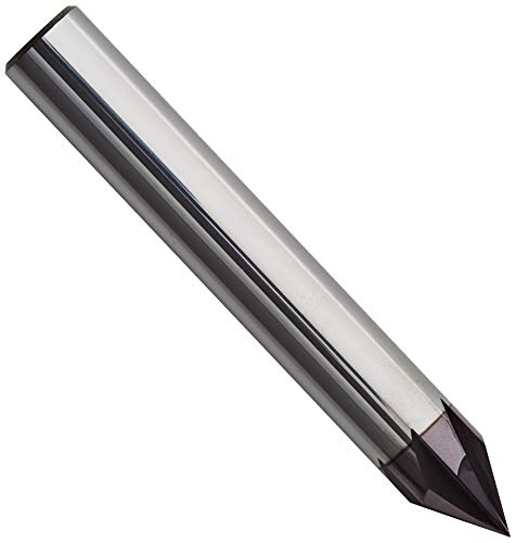Karnasch 3064921200 Hartmetall-Senkbohrer, lang, 60 °, 12 mm Schnittdurchmesser, 83 mm Länge, 12 mm Schaftdurchmesser von Karnasch