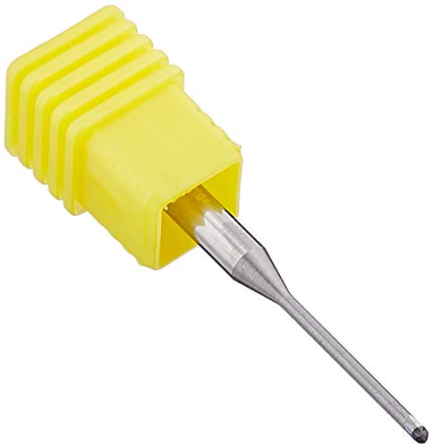 Karnasch 3066330150180 Professional Mikrofräser mit Cbn-Griff, hochwertig, Schnitttiefe < 10 × D, 1,5 mm, Schnittdurchmesser 0,75 mm, Radius der Ecke, 18 mm, Länge 4 mm Karnasch 3066330150180 Professional Mikrofräser mit Cbn-Griff, hochwertig, Schnitttiefe < 10 × D, 1,5 mm, Schnittdurchmesser 0,75 mm, Radius der Ecke, 18 mm, Länge 4 mm von Karnasch