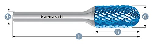 karnasch 115021.056 Schneiden Tools Rotary Grat von Karnasch