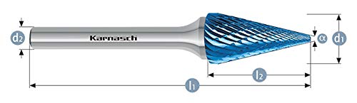 karnasch 115091.050 Schneiden Tools Rotary Grat von Karnasch