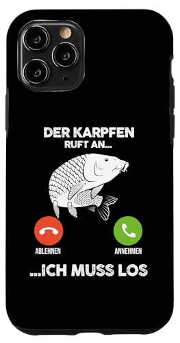 Hülle für iPhone 11 Pro Angeln Karpfenangeln von Karpfen Angler Angeln Fischer Geschenk