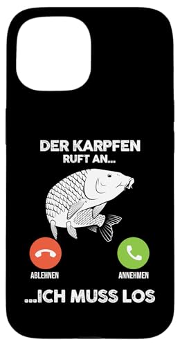 Hülle für iPhone 15 Angeln Karpfenangeln von Karpfen Angler Angeln Fischer Geschenk