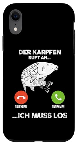 Hülle für iPhone XR Angeln Karpfenangeln von Karpfen Angler Angeln Fischer Geschenk