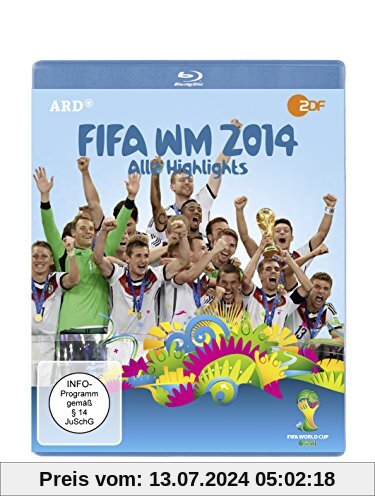 FIFA WM 2014 - Alle Highlights [Blu-ray] von Karsten Linke