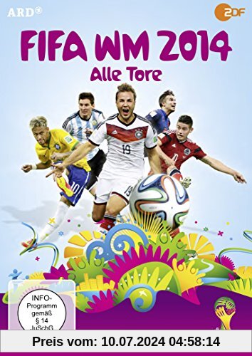 FIFA WM 2014 - Alle Tore (DVD) von Karsten Linke