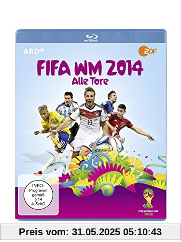 FIFA WM 2014 - Alle Tore [Blu-ray] von Karsten Linke