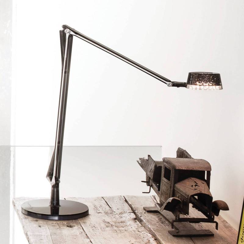 Kartell Aledin Dec - LED-Tischlampe, rauchgrau von Kartell