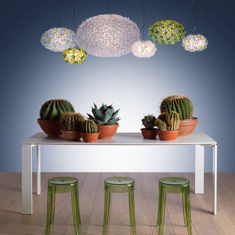 Kartell Big Bloom LED-Hängeleuchte G9, transparent von Kartell