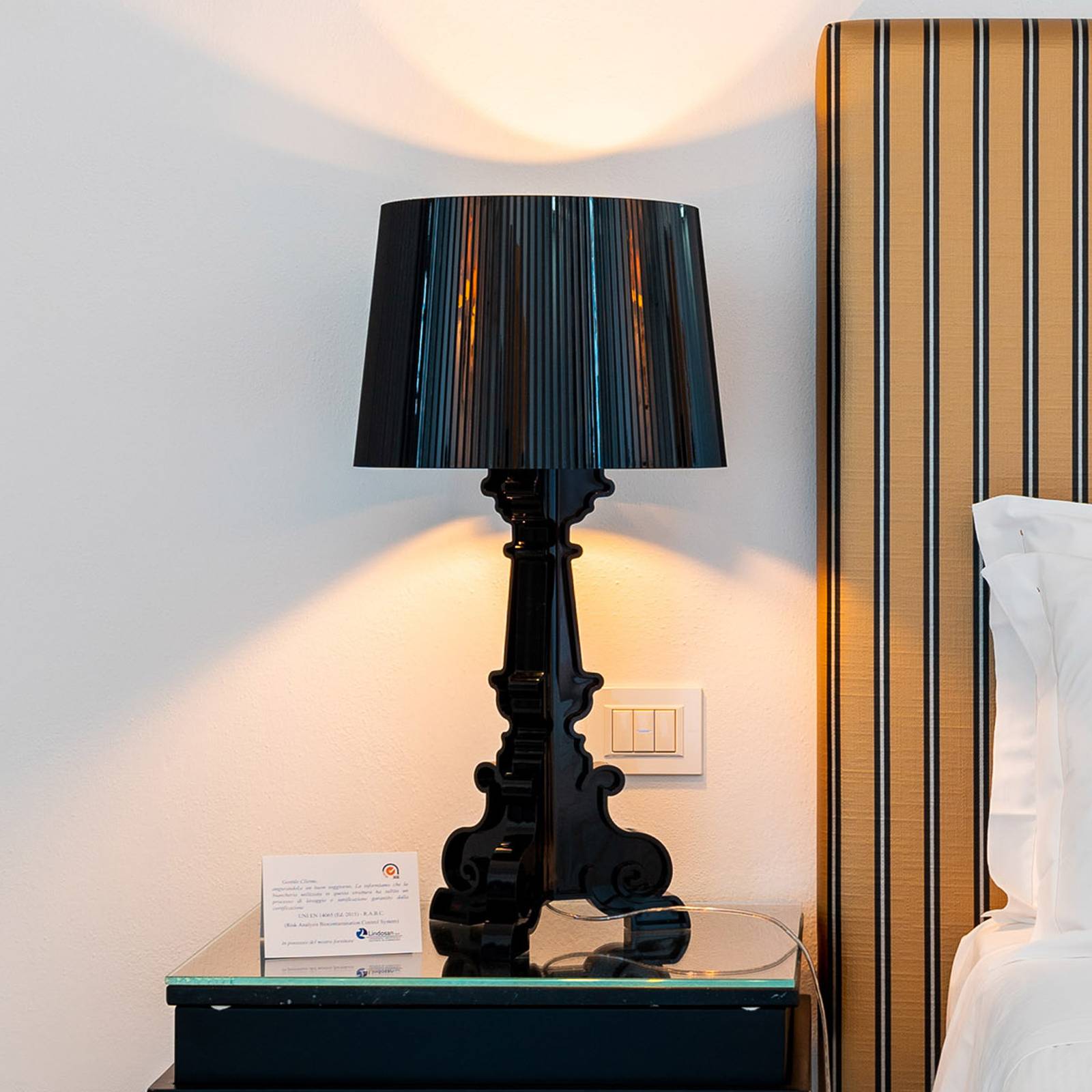 Kartell Bourgie - LED-Tischleuchte, schwarz Kartell Bourgie - LED-Tischleuchte, schwarz von Kartell