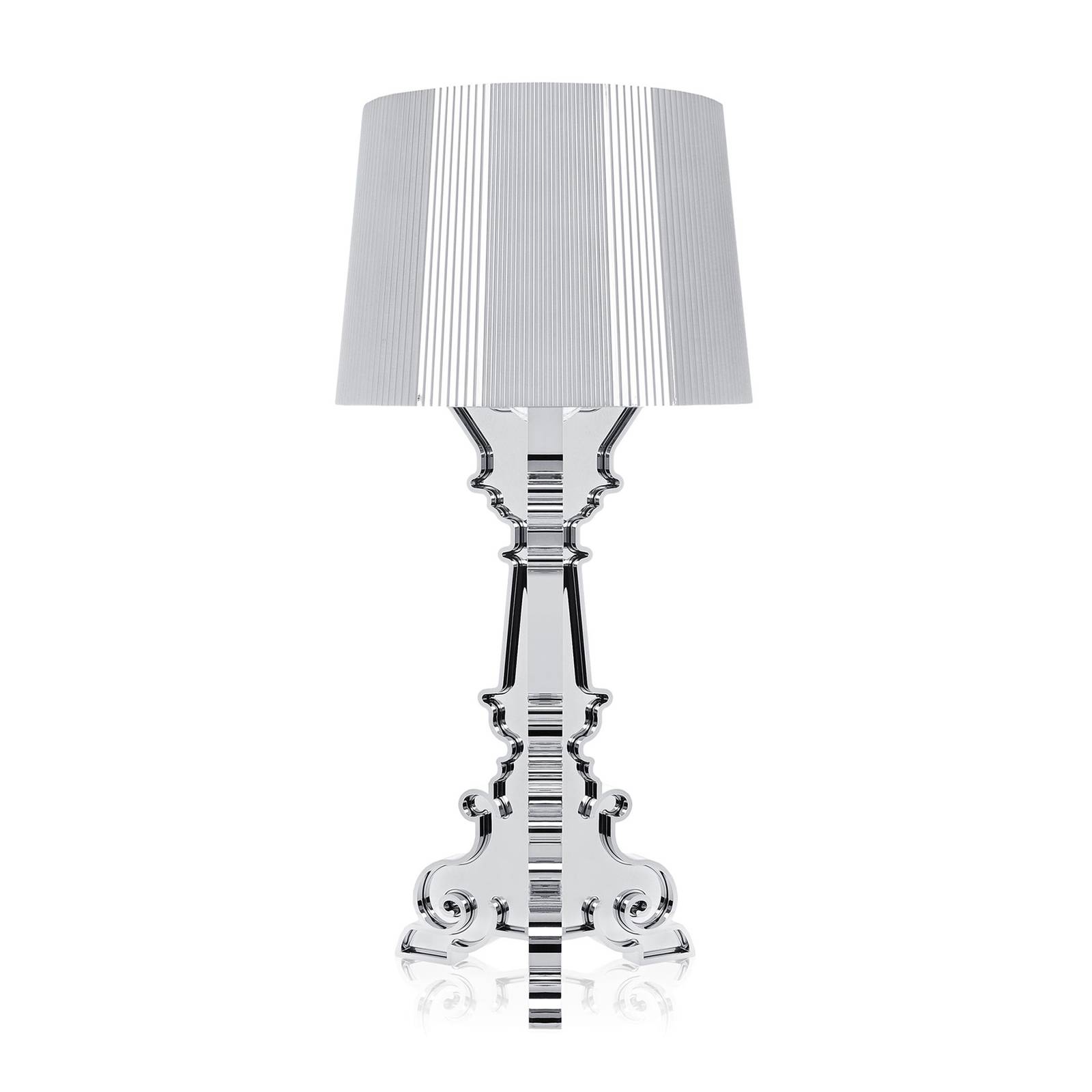 Kartell Bourgie LED-Tischleuchte, silber Kartell Bourgie LED-Tischleuchte, silber von Kartell