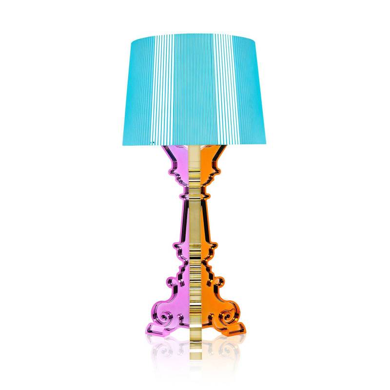 Kartell Bourgie LED-Tischleuchte multicolor blau von Kartell