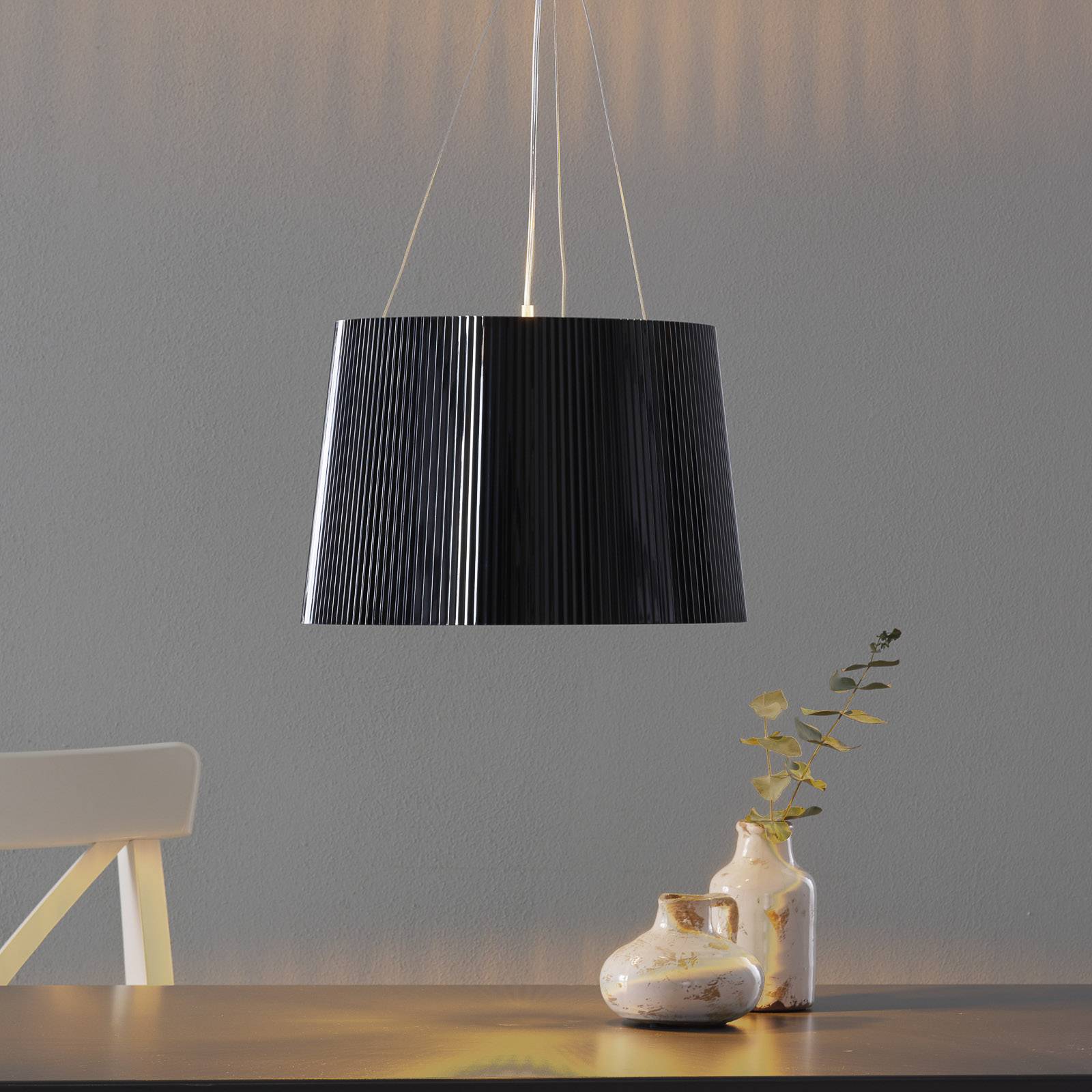 Kartell Gè - LED-Pendellampe, schwarz-golden Kartell Gè - LED-Pendellampe, schwarz-golden von Kartell