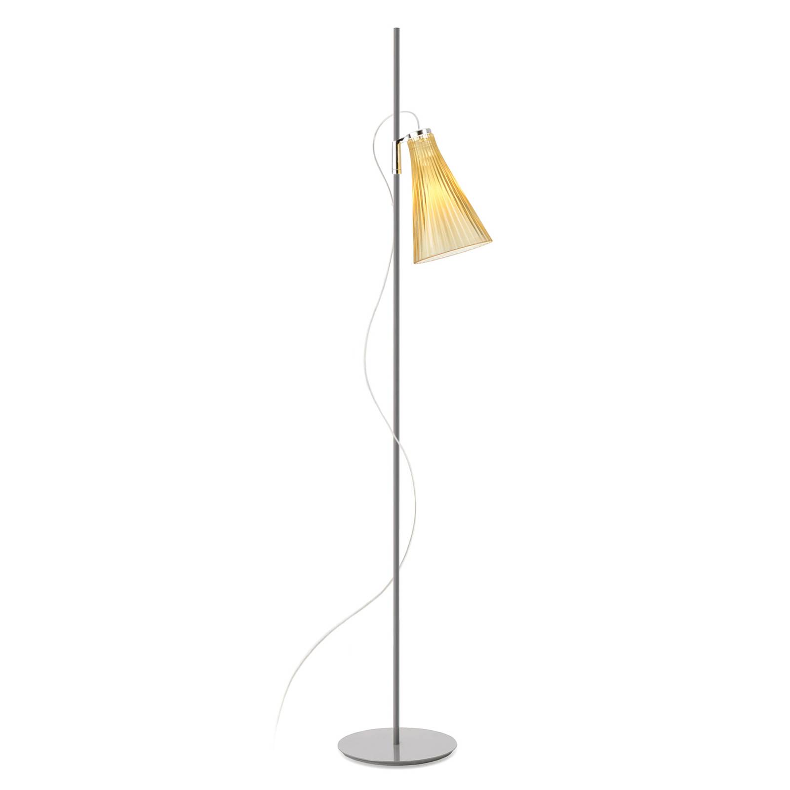 Kartell K-Lux Stehleuchte, 1-flammig, grau/gelb Kartell K-Lux Stehleuchte, 1-flammig, grau/gelb von Kartell