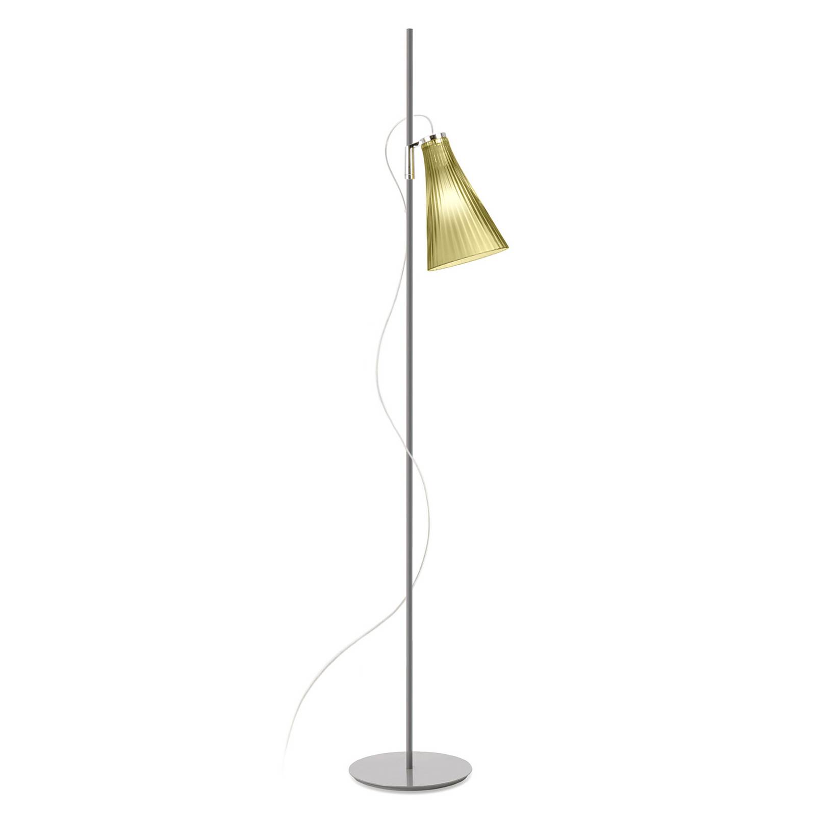 Kartell K-Lux Stehleuchte, 1-flammig, grau/grün Kartell K-Lux Stehleuchte, 1-flammig, grau/grün von Kartell