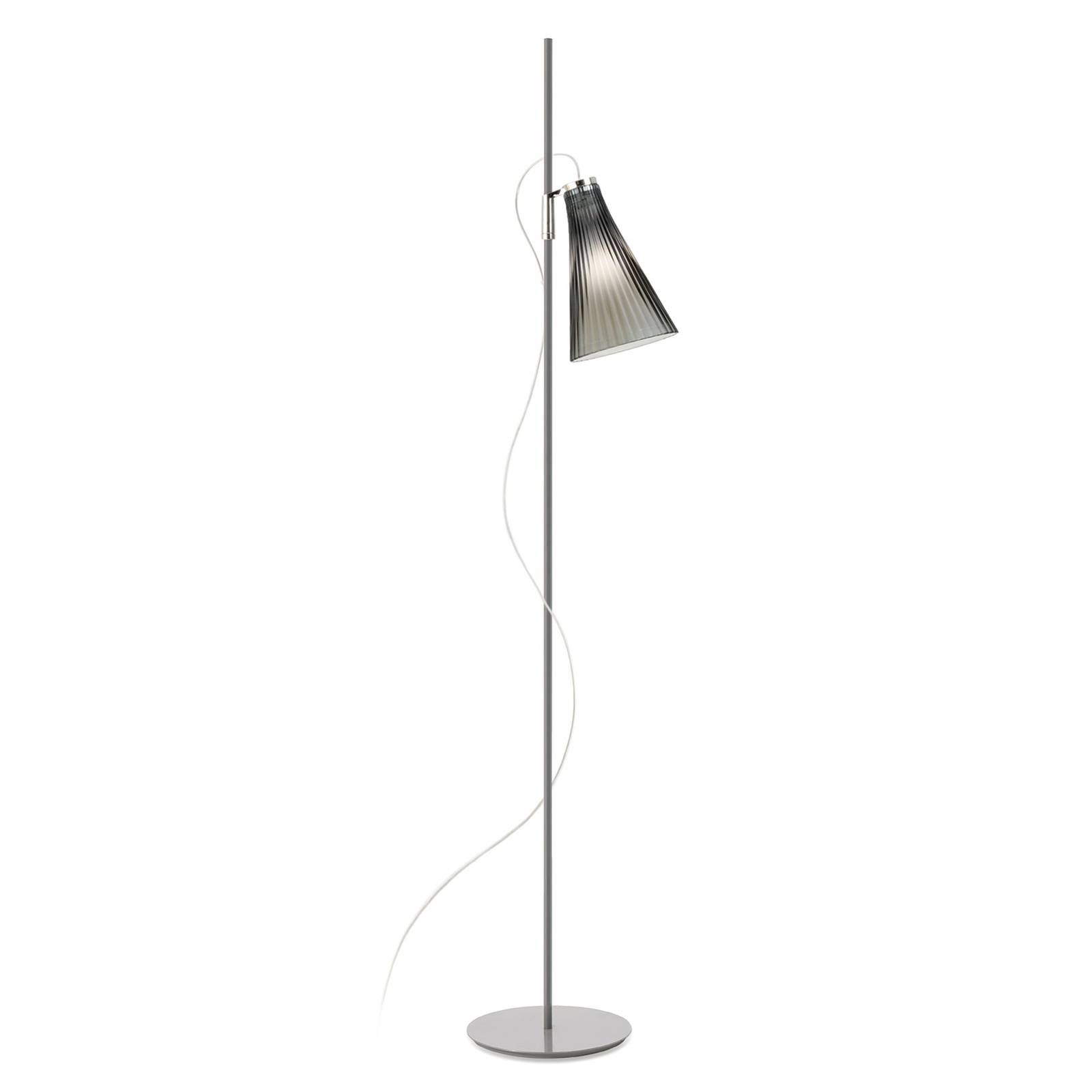 Kartell K-Lux Stehleuchte, 1-flammig, grau/rauchig Kartell K-Lux Stehleuchte, 1-flammig, grau/rauchig von Kartell