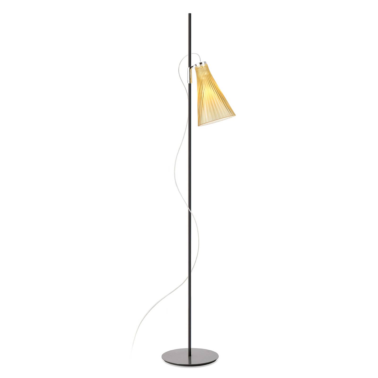 Kartell K-Lux Stehleuchte, 1-flammig, schwarz/gelb Kartell K-Lux Stehleuchte, 1-flammig, schwarz/gelb von Kartell