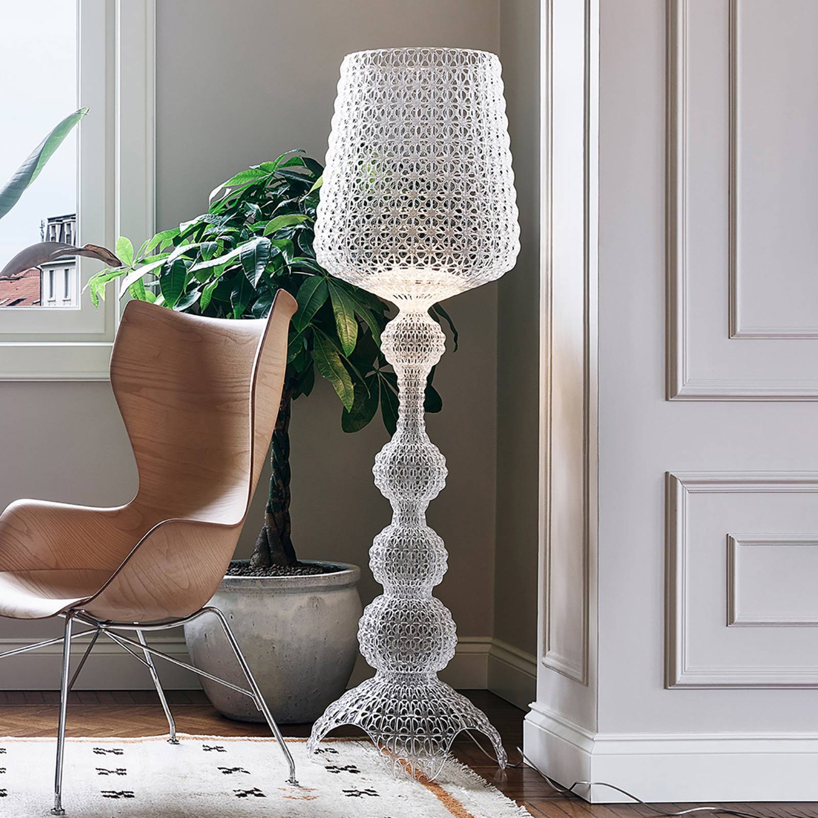 Kartell Kabuki - LED-Stehlampe, transparent Kartell Kabuki - LED-Stehlampe, transparent von Kartell