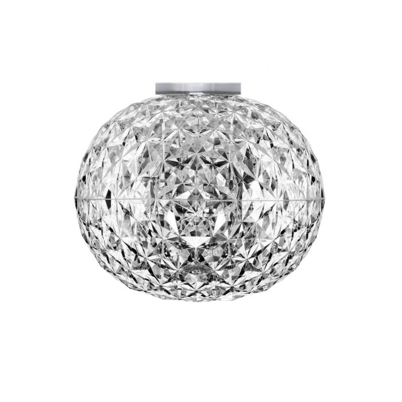 Kartell LED-Deckenleuchte Planet, kristallklar, Ø 31 cm von Kartell