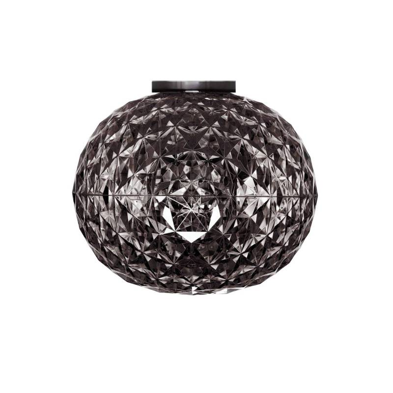 Kartell LED-Deckenleuchte Planet, rauchgrau, Ø 31 cm von Kartell