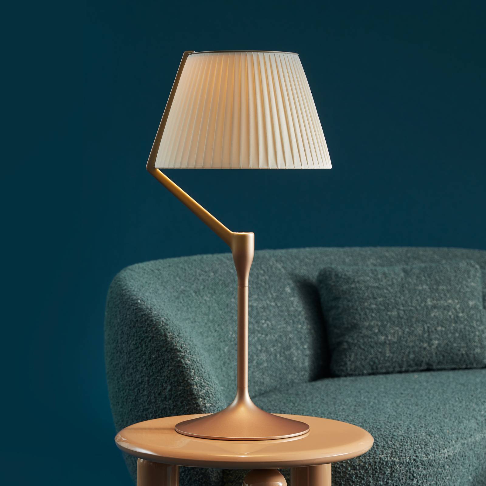 Kartell LED-Tischleuchte Angelo Stone, goldfarben, dimmbar Kartell LED-Tischleuchte Angelo Stone, goldfarben, dimmbar von Kartell